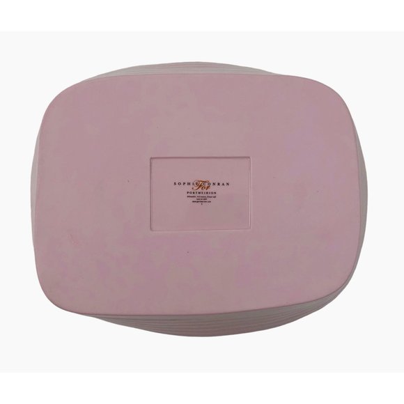 Sophie Conran Portmeirion Pink Casserole Dish Pottery Cooking Baking - Picture 9 of 10